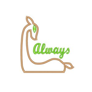 Always Embroidery design