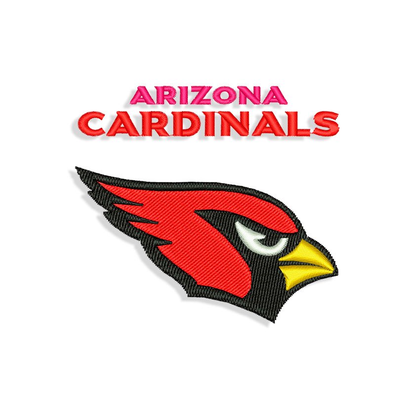 Cardinals embroidery