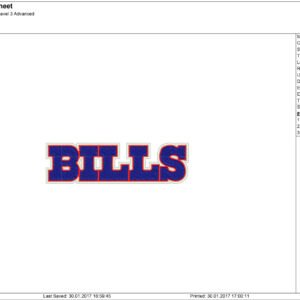 NFL Buffalo Bills Logo Embroidery Design, NFL Bills Embroide - Inspire  Uplift