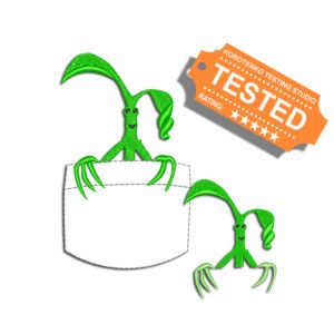 Cartoon character Embroidery design