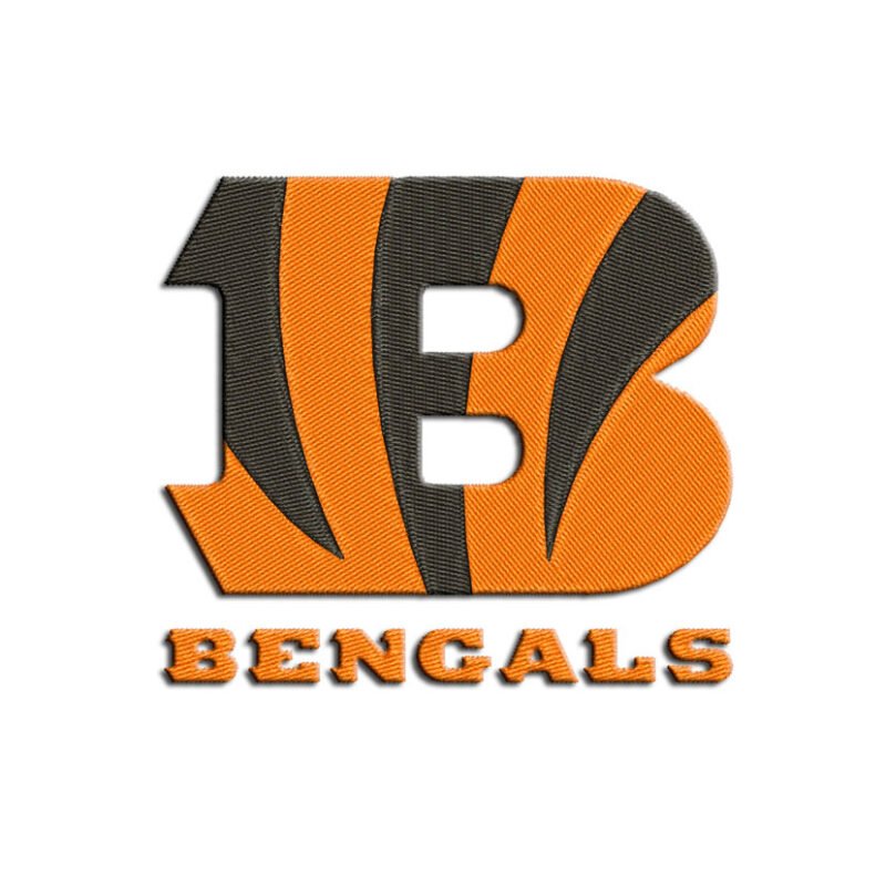 Bengals embroidery