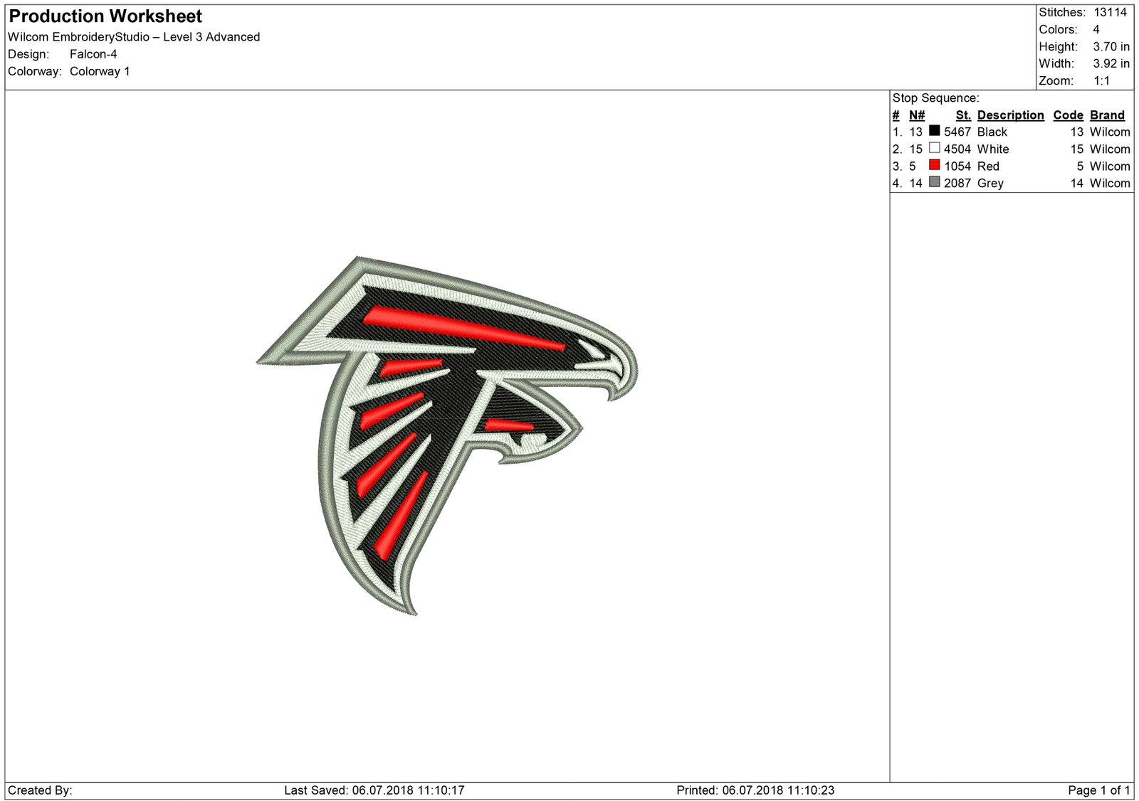 Atlanta Falcons | Machine Embroidery designs and SVG files