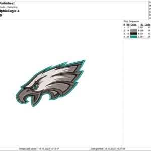 Philadelphia Eagles It's A Philly Thing Embroidery, American Football Gift  For Fan Embroidery, Embroidery Design File