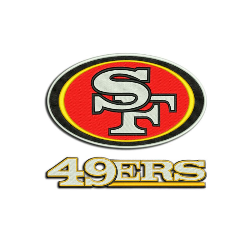 Niners embroidery