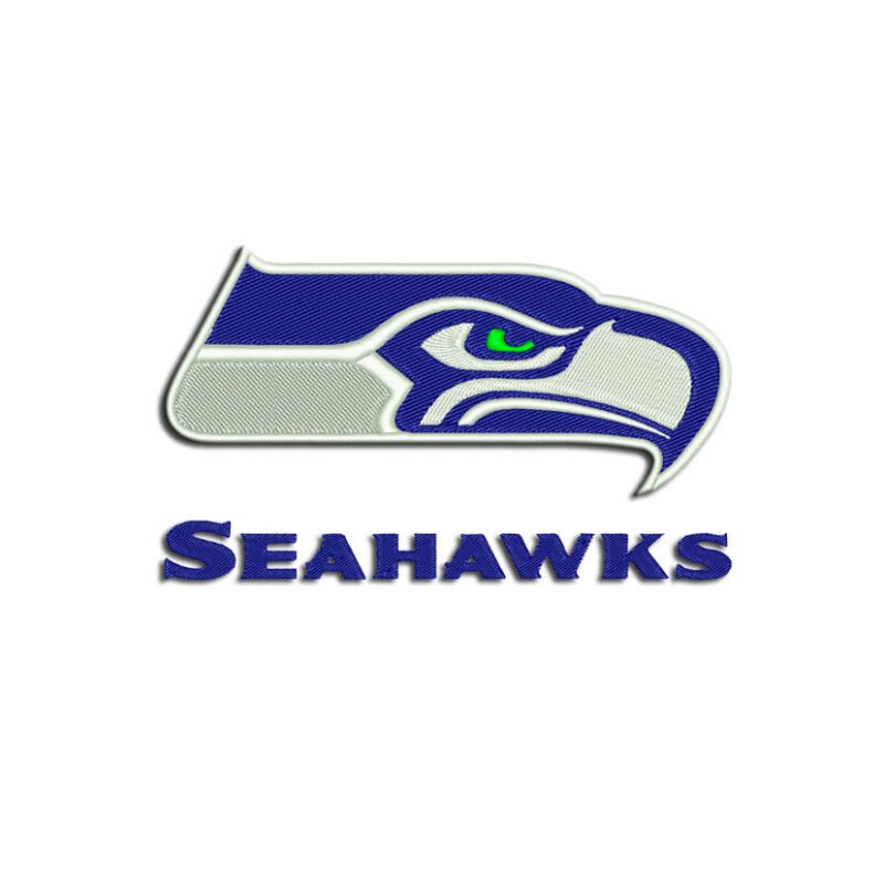 Seahawks embroidery
