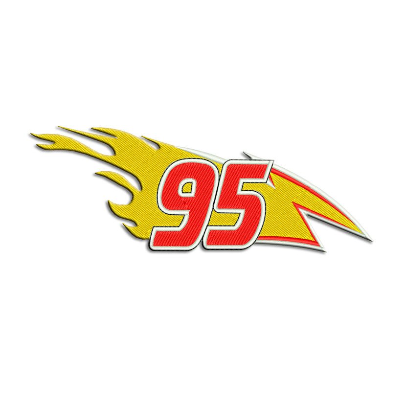 Printable Lightning Mcqueen 95 Logo Printable Lightning Mcqueen 95 Logo