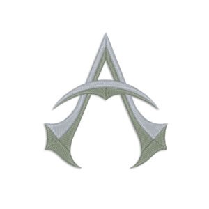 A logo Embroidery design