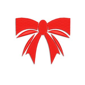 Bow Embroidery design