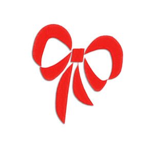 Bow Embroidery design
