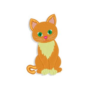 Cat embroidery