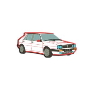 Car Applique Embroidery design