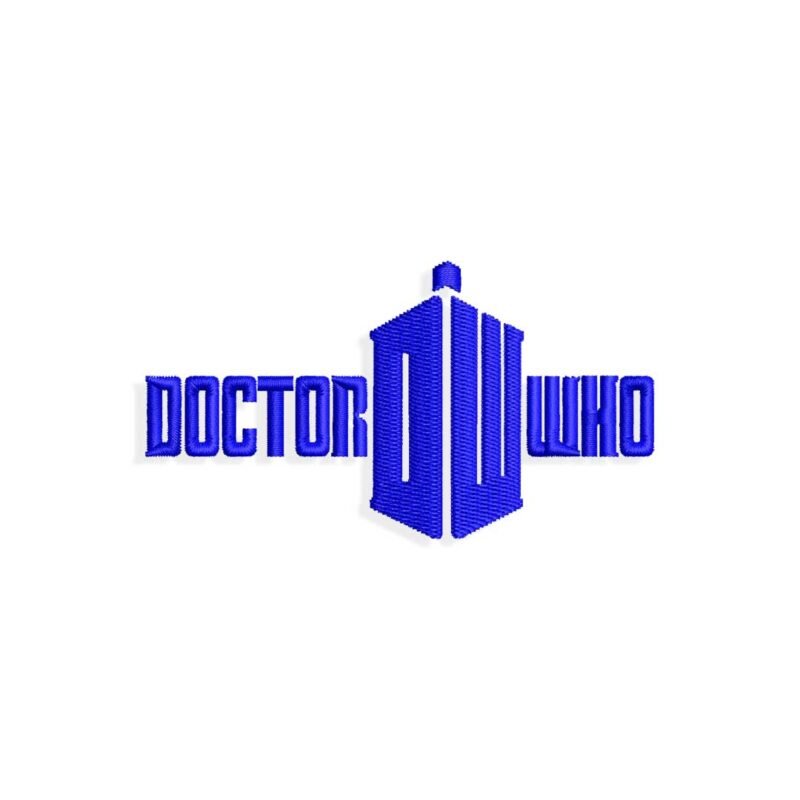 Doctor Who Embroidery design