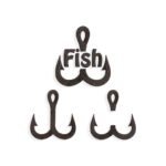 Fishing hook Embroidery design