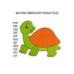 Baby Turtle Embroidery design