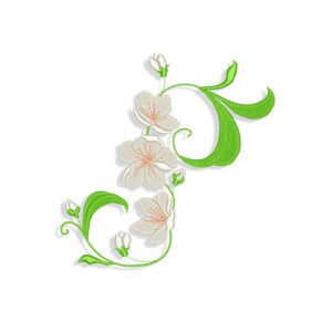 Flower Embroidery design