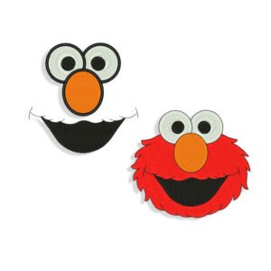 Sesame street Elmo Embroidery design