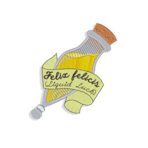 Bottle Embroidery design