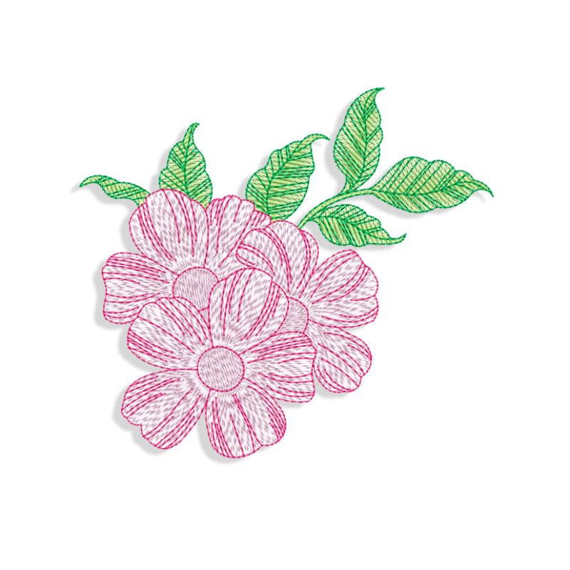 Flowers Machine embroidery designs