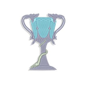 Cup Embroidery design