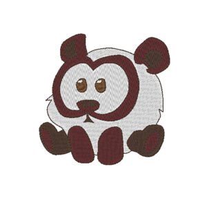 Panda Embroidery design