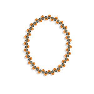 Oval Frame Embroidery design