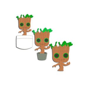 Cartoon character Embroidery design