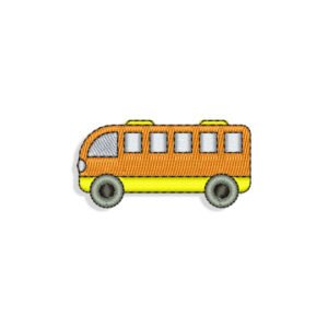 Mini Bus Embroidery design