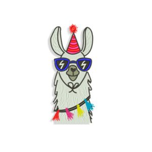 Lama Embroidery design