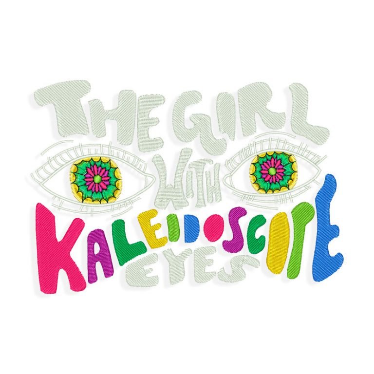 Kaleidoscope Eyes - Machine Embroidery designs and SVG files