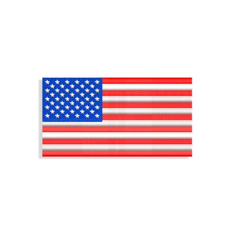 American Flag Embroidery design