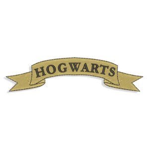Hogwarts Flag, Harry Potter Embroidery design