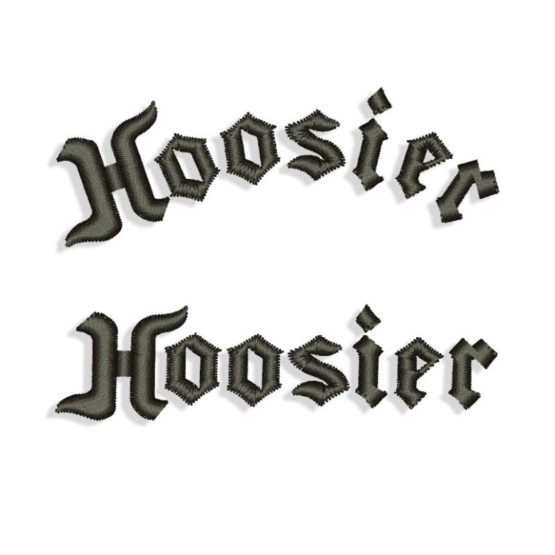 thumbnail image 2 of Hoosier Racing Tire Embroidered Patch - 4.5 X 2.3 Inches, Iron-On/Sew-On 2 of 4