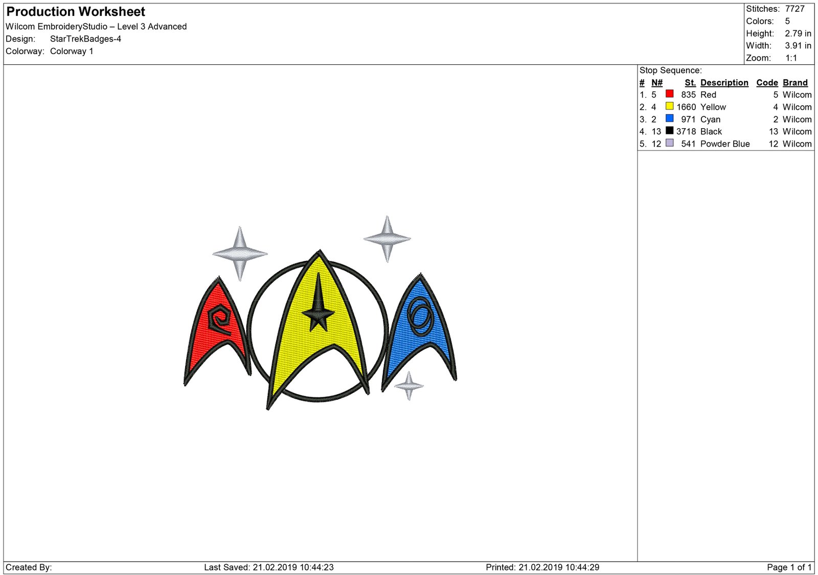 Star trek  machine embroidery designs and svg files