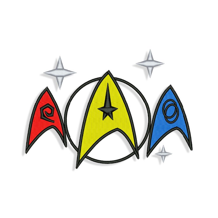 Star Trek Embroidery design