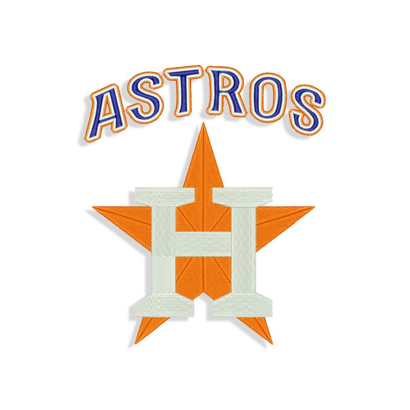 astros embroidery design files