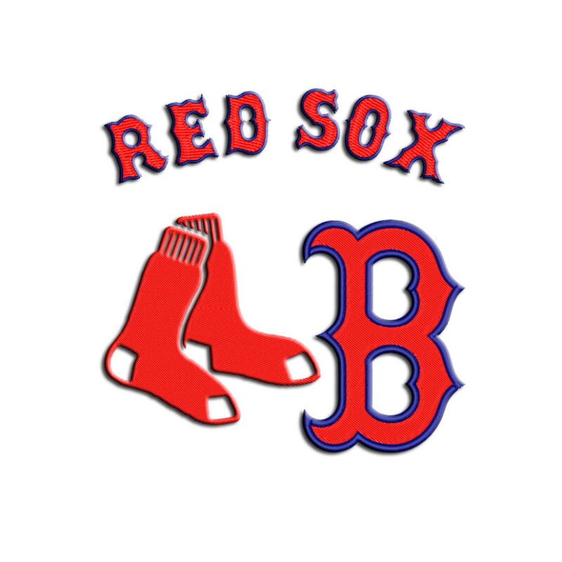Boston Red Sox Embroidery design