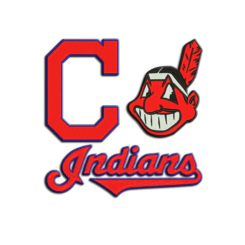 Cleveland Indians Embroidery design