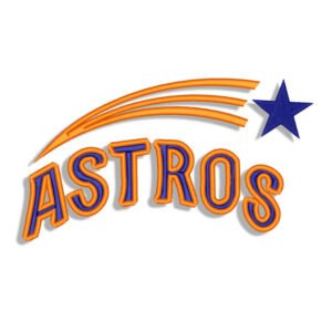 Houston Astros Embroidery
