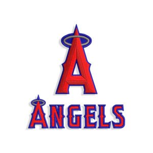 Los Angeles Angels of Anaheim MLB Baseball Svg Digital File