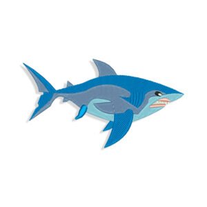 Shark Embroidery