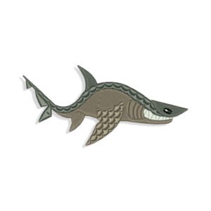 Shark Embroidery