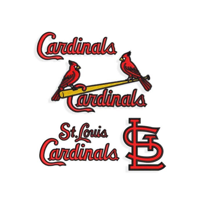 St. Louis Cardinals Embroidery design files