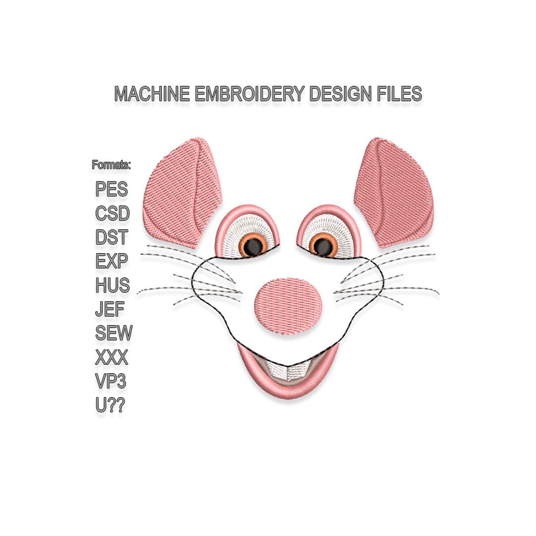 Ratatouille embroidery design