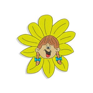 Girl embroidery