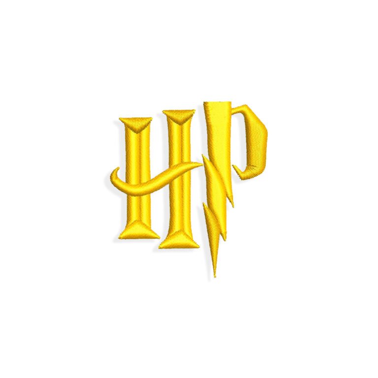 Harry Potter logo Embroidery design files