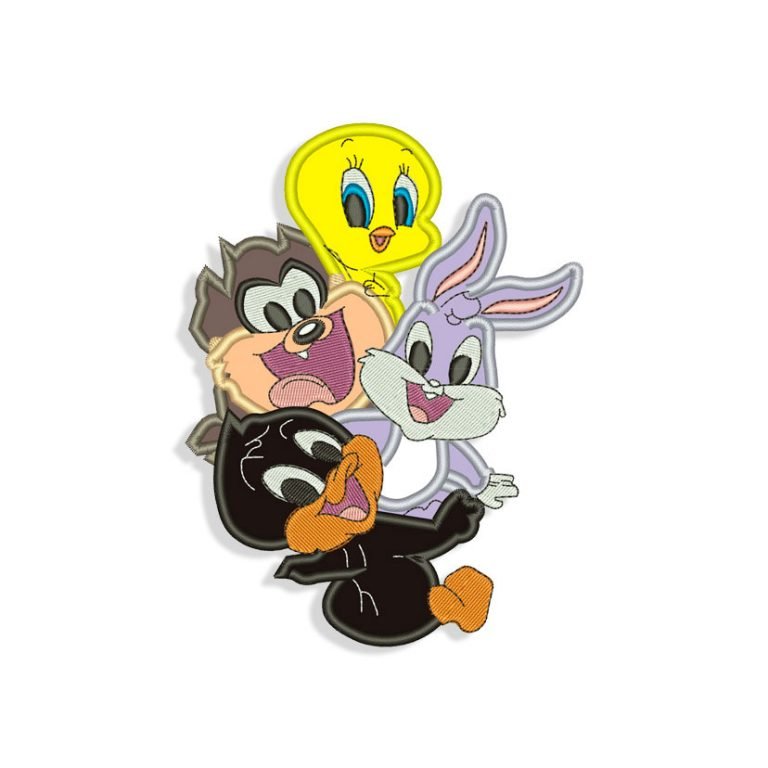 Baby Looney Tunes - Machine Embroidery designs and SVG files