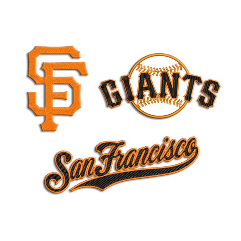 San Francisco Giants Embroidery design