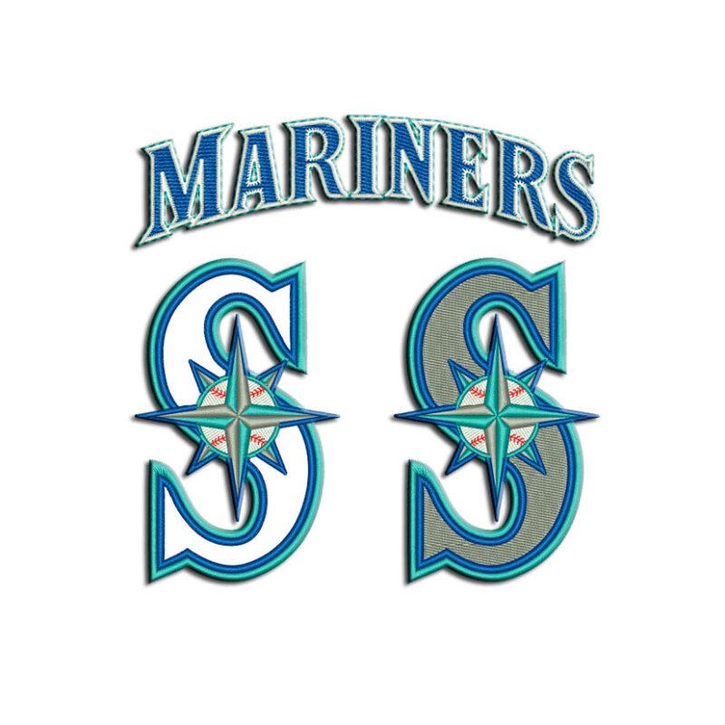 Seattle Mariners Embroidery design