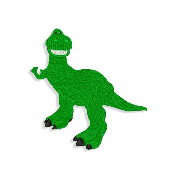 Dinosaur embroidery