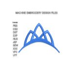 Princess Anna diadem, Princess Tina diadem Embroidery design